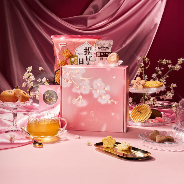 March'26 Bokksu: Sakura Silk Lounge