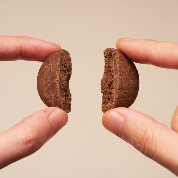 Salted Black Bitter Chocolate Chinsuko (1 Piece)