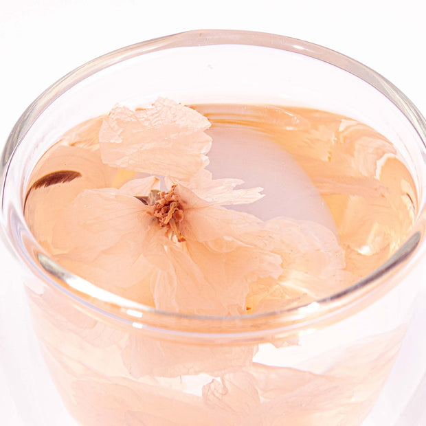 Sweet Sakura Tea Upclose