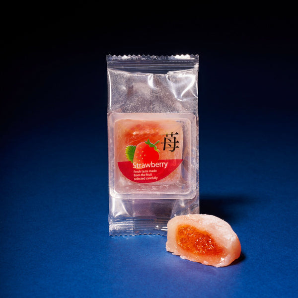 Strawberry Jelly Daifuku Mochi
