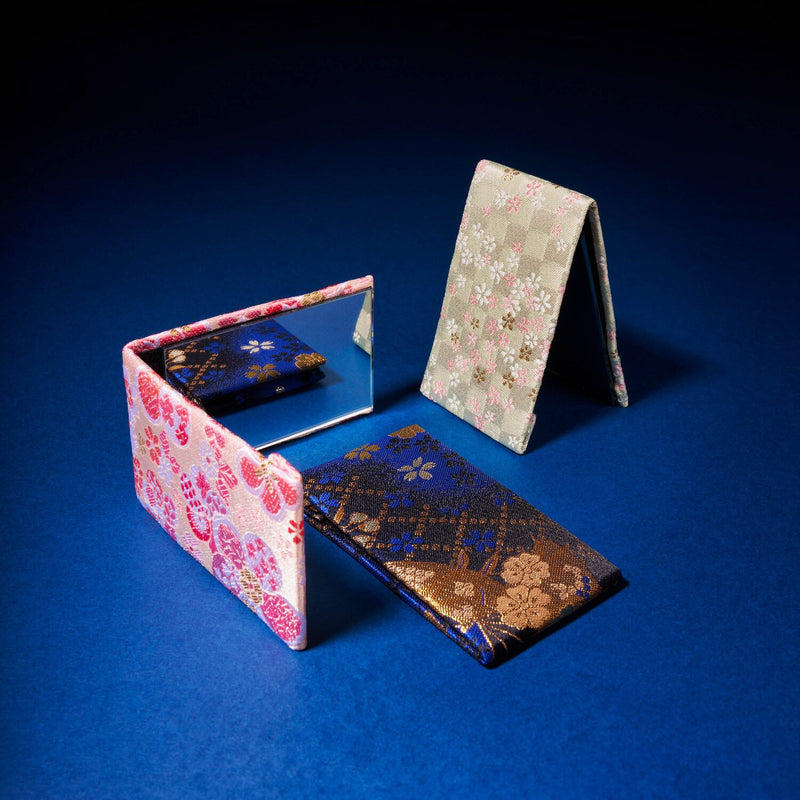 Kyoyuzen Kimono Handmade Mirror (1 Piece)