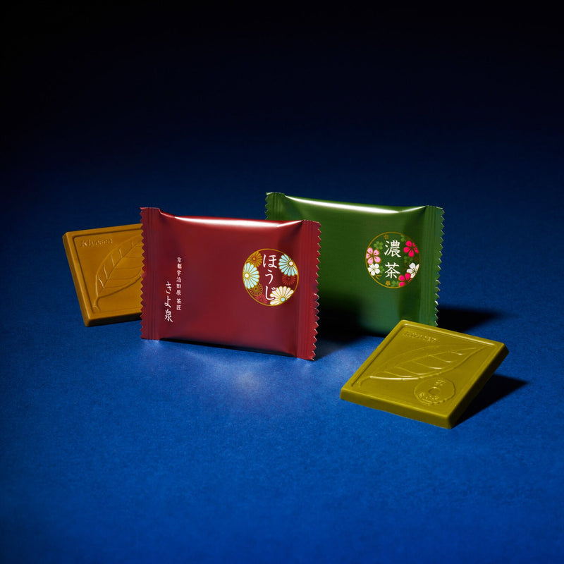 Kiyosen Kyoto Uji Matcha Chocolate and Hojicha Chocolate