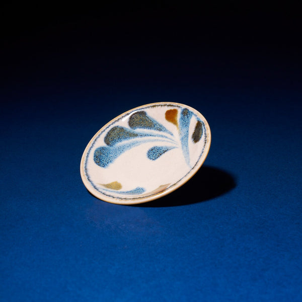 Minoyaki Artisan Plate Karakusa
